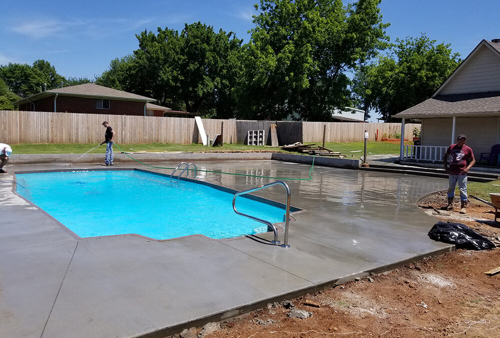 Concrete Pool Deck Tulsa