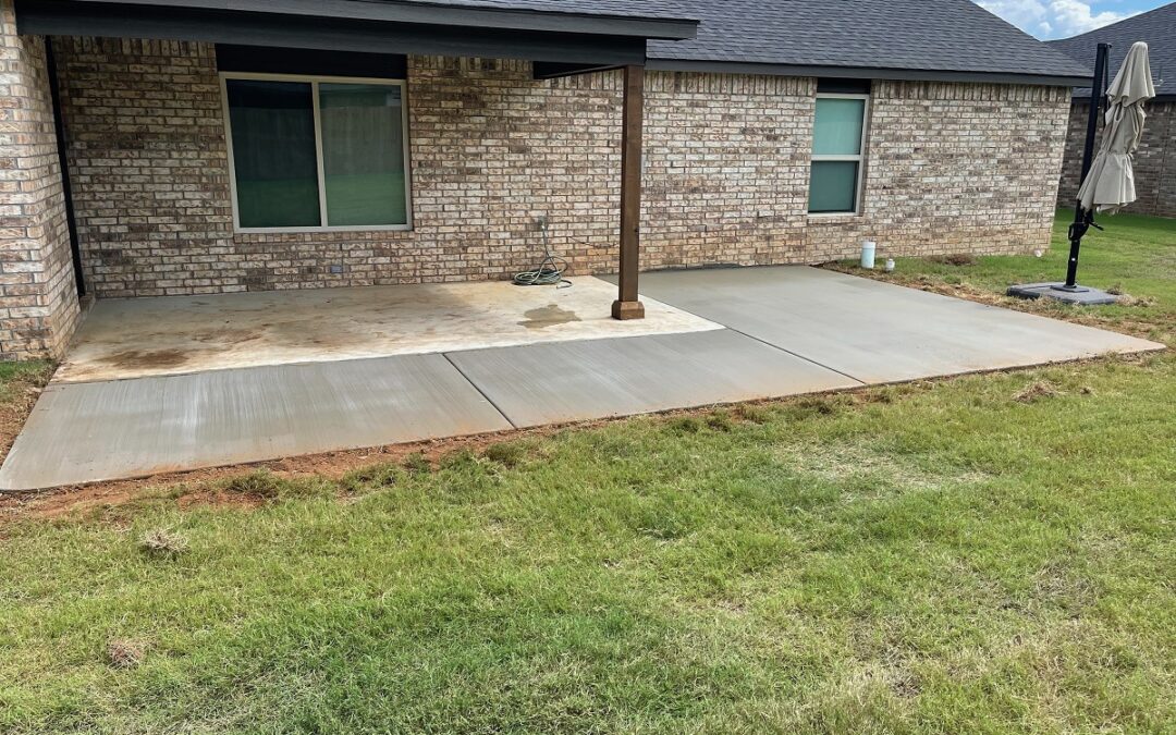 Upgrade Your Patio with Durable Concrete in Tulsa