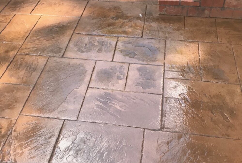 Stamped and Stained Concrete Company Broken Arrow OK