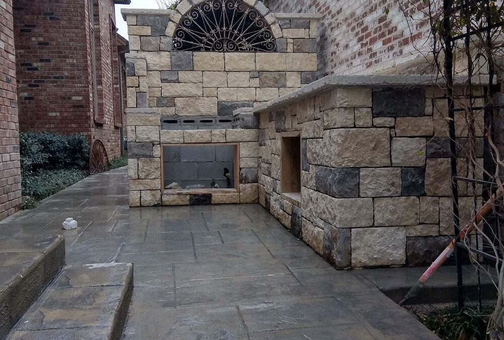 Concrete Patio Installation in Broken Arrow, Oklahoma